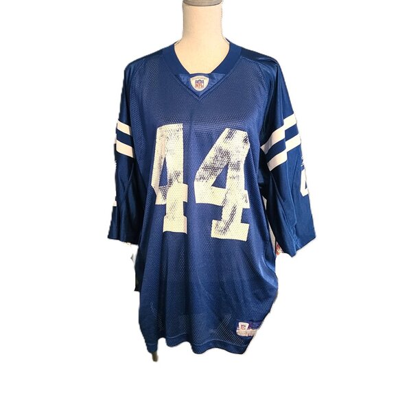 Indianapolis Colts Clark #44 XL Blue Nike NFL  Reebok Jersey Football  C - Picture 10 of 11